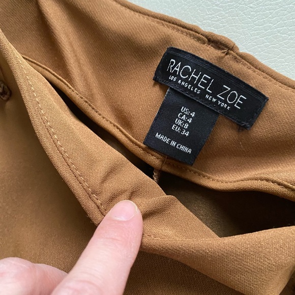 Rachel Zoe Camel Slacks 🤎 - Picture 2 of 4